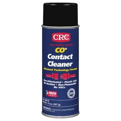 CRC 02016 CO Contact Cleaners, 16 oz Aerosol Can (12 Cans)