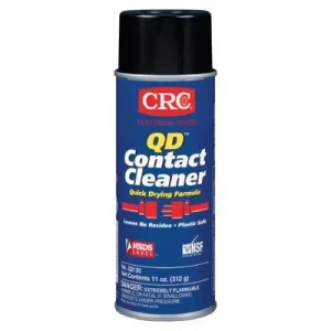 CRC 02130 QD Contact Cleaners, 11 oz Aerosol Can (12 Cans)