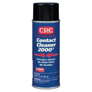CRC 02140 Contact Cleaner 2000 Precision Cleaners, 13 oz Aerosol Can (12 Cans)