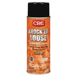 CRC 03020 Knock’er Loose Penetrating Solvents, 16 oz Aerosol Can (12 Cans)