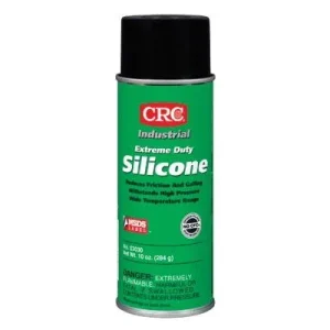 CRC 03030 Extreme Duty Silicone Lubricants, 16 oz Aerosol Can (12 Cans)