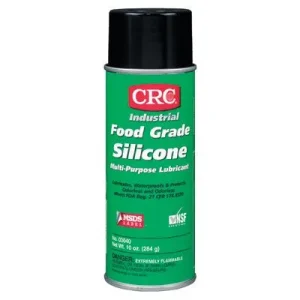 CRC 03040 Food Grade Silicone Lubricants, 16 oz Aerosol Can (12 Cans)