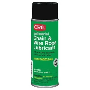 CRC 3050 Chain and Wire Rope Lubricants, 16 oz Aerosol (12 Cans)