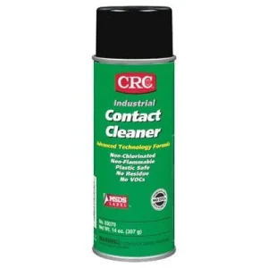 CRC 03070 Industrial Contact Cleaners, 16 oz Aerosol Can (12 Cans)