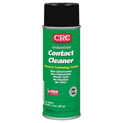 CRC 03070 Industrial Contact Cleaners, 16 oz Aerosol Can (12 Cans)