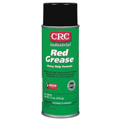 CRC 03079 Red Grease, 16 oz Aerosol Can (12 Cans)