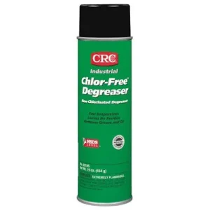 CRC 03185 Chlor-Free Non-Chlorinated Degreasers, 20 oz Aerosol Can (12 Cans)