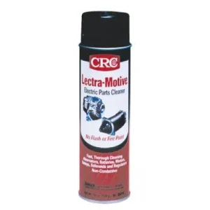CRC 05018 Lectra Motive Electric Parts Cleaners, 20 oz Aerosol Can (12 Cans)