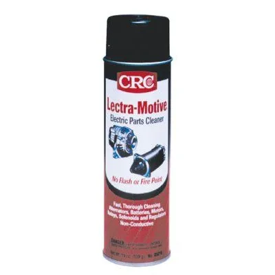 CRC 05018 Lectra Motive Electric Parts Cleaners, 20 oz Aerosol Can (12 Cans)