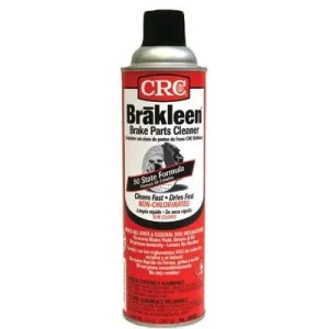CRC 05050 50 State Formula Brakleen Brake Parts Cleaners, 20 oz Aerosol Can (12 Cans)