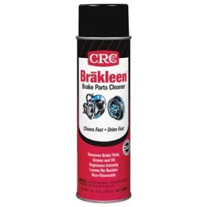 CRC 05089 Brakleen Brake Parts Cleaners, 20 oz Aerosol Can (12 Cans)