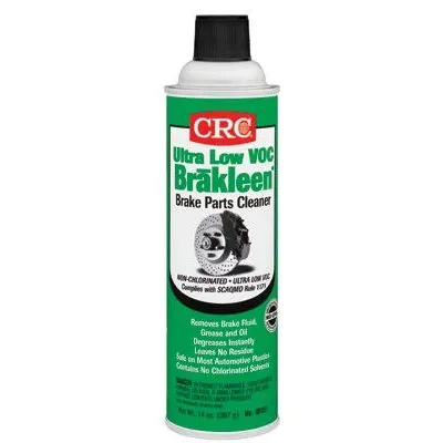 CRC 05151 Brakleen Non-Chlorinated Brake Parts Cleaners, 14 oz Aerosol Can, Very Low VOC (12 Cans)