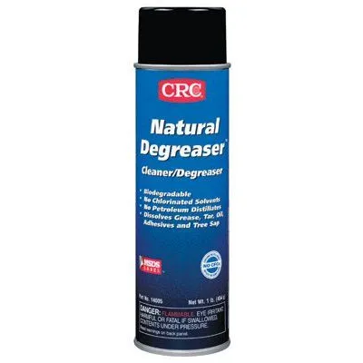 CRC 14005 Natural Degreaser Cleaners/Degreasers, 20 oz Aerosol Can (12 Cans)