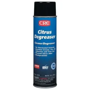 CRC 14170 Citrus Degreaser, 20 oz Aerosol Can (12 Cans)