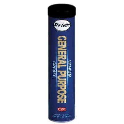CRC SL3310 Lithium General Purpose Grease, 14 oz Cartridge (10 Cartridges)