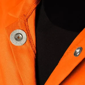 Steiner Weldlite Plus™ Hybrid 9 oz FR Cotton With Leather Sleeves Jacket 1250 – 30″ (Orange/Rust)