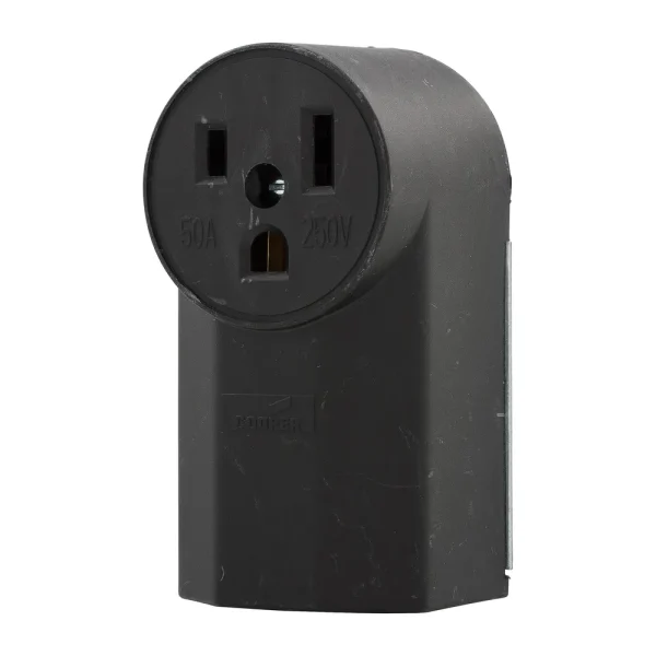 Eaton Crouse-Hinds 309-1252 FEMALE PLUG/RECEPTACLE 220-50A2-POLE, 3-WIRE GROUNDING