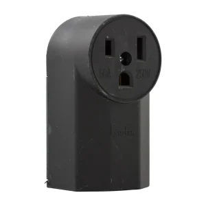 Eaton Crouse-Hinds 309-1252 FEMALE PLUG/RECEPTACLE 220-50A2-POLE, 3-WIRE GROUNDING