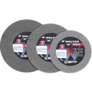 Walter 12E553 8″ x 1 1/4″ x 1″ Coarse 24 Grit Bench Grinding Wheel (1 Wheel)