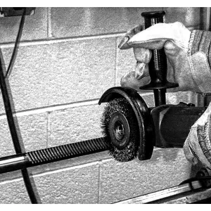Weiler 13081 4″ Narrow Face Crimped Wire Wheel, .014″ Steel Fill, 5/8″-11 UNC Nut, 5/BOX