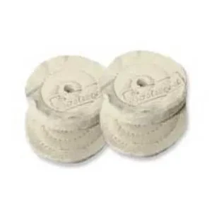 Buff Wheel Set Four 10 in Buffs 3/4 Hole