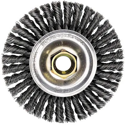 Weiler Roughneck Max Stringer Bead Wheel – 4″ Steel 13131