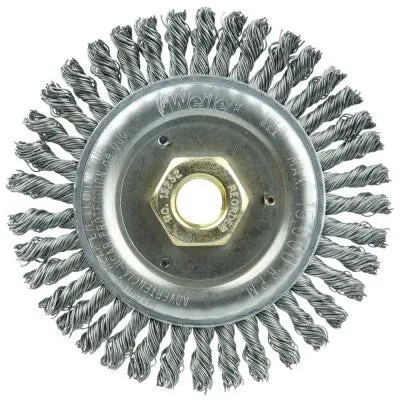 Weiler Roughneck Jr. Stringer Bead Wheel – 4-1/2″ Steel 13232