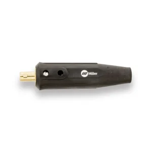 MILLER 134460 CONN, TW LK INSUL MALE(DINSE TYPE)70 SERIES