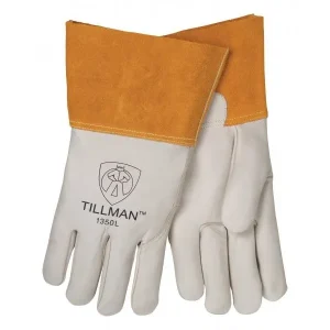 Tillman 1350 4″ Cuff Heavy Duty Top Grain Cowhide MIG Welding Gloves (1 Pair)