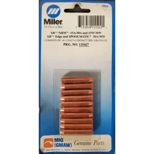 MILLER 135427 CONTACT TIP, .030/.036″ WIRE, 10/PACK