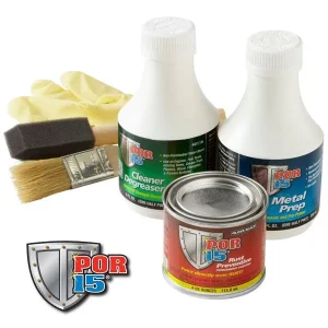 POR-15 Super Starter Kit/Gloss Black