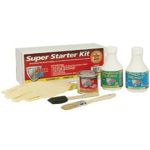 POR-15 Super Starter Kit/Gloss Black