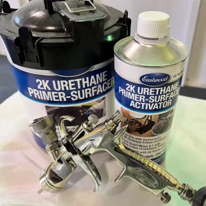 Eastwood Gray 4:1 Urethane Primer and Activator for Automotive Car Paint – Gallon +