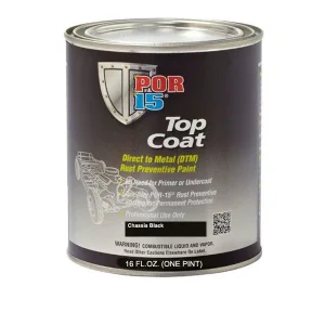 POR-15 Top Coat Chassis Black