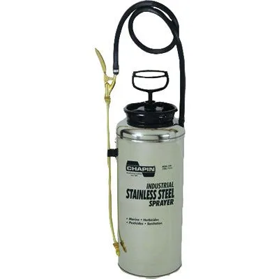 Chapin 1749 Stainless Steel Sprayer, 3 gal, 18 in Extension, 42 in Hose (1 EA)