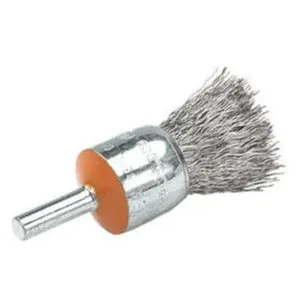 Walter 13C008 3/4″ x .014″ Straight Mounted End Brush with Crimped Wires (1 Brush)
