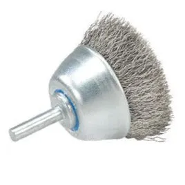 Walter 13C015 1.5″ x .0118″ Mounted Cup Brush with Crimped Wires