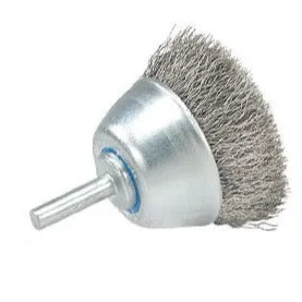 Walter 13C018 2 3/8″ x .0118″ Mounted Cup Brush with Crimped Wires