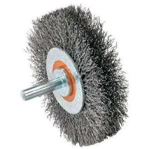 Walter 13C110 1-3/8″ x .008″ Mounted Wheel Brush with Crimped Wire