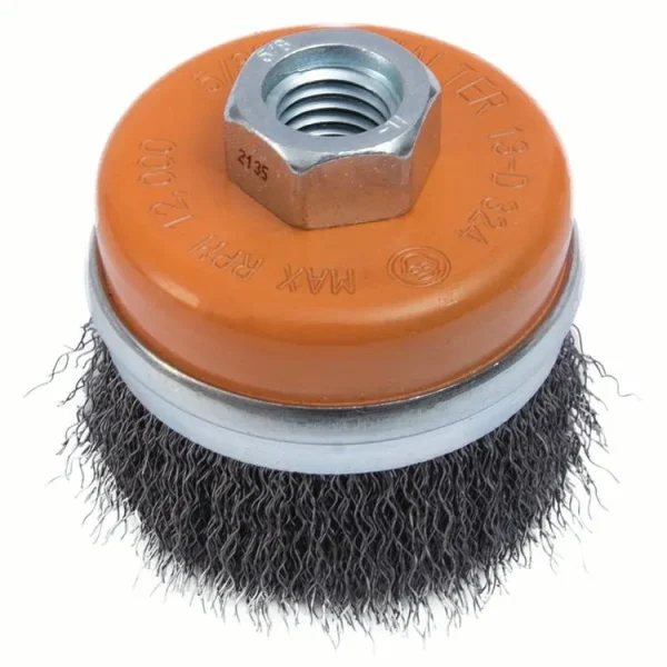Walter 13D424 4″ Crimped Cup Brush with Ring