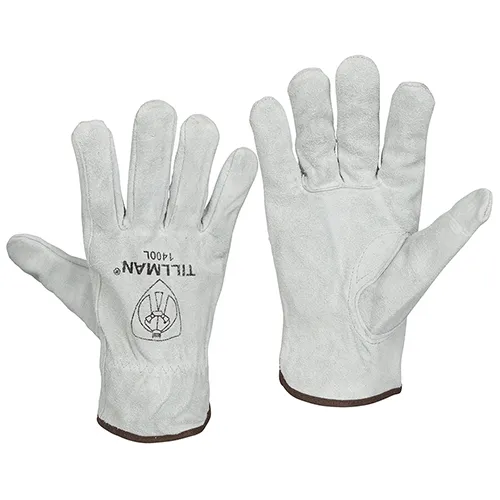 Tillman 1400 Economy Split Cowhide Drivers Glove, LARGE, 12/PACK