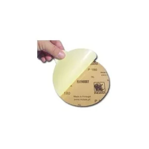 Rhynalox Dry Use Adhesive Back Sandpaper 6″ DA White Disk