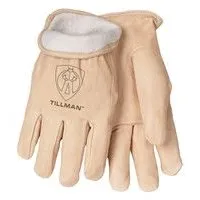 Tillman 1412 Fleeced Lined Pearl Top Grain Pigskin Winter Gloves (1 each)