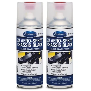 Eastwood 2K AeroSpray™ Chassis Black Gloss Spray Paint