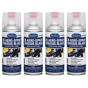 Eastwood 2K AeroSpray™ Chassis Black Gloss Spray Paint