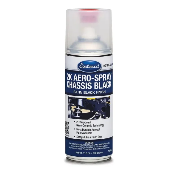 Eastwood 2K AeroSpray™ Chassis Black Satin Spray Paint