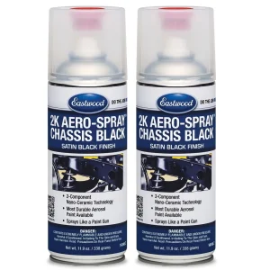 Eastwood 2K AeroSpray™ Chassis Black Satin Spray Paint