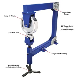 Eastwood Benchtop English Wheel