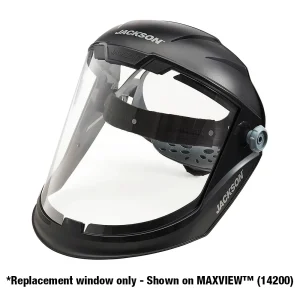 Jackson Safety 14214 Maxview™ Series – Replacement Window – Polycarbonate – Clear Tint Uncoated