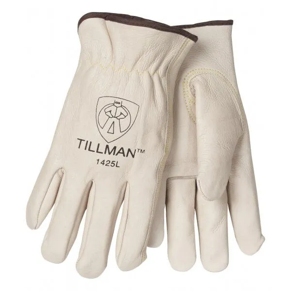 Tillman 1425 Fleeced Lined Premium Top Grain Cowhide Winter Gloves (1 Pair)